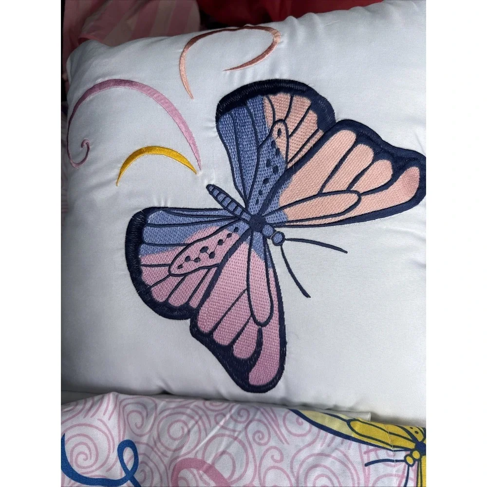 Butterfly Twin Comforter set Y2k girlie fairy